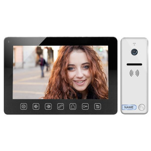 Zestaw wideodomofonowy, bezsłuchawkowy, kolor,  LCD 7", menu OSD, sterowani
