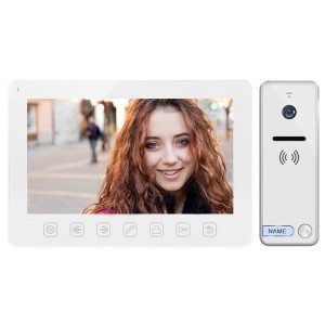 Zestaw wideodomofonowy, bezsłuchawkowy, kolor,  LCD 7", menu OSD, sterowani