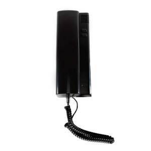 Unifon wielolokatorski do instalacji 4,5,6 żyłowych WEKTA, czarny