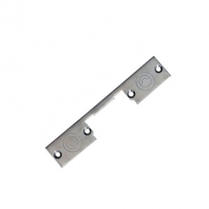 Szyld krótki dwustronny INOX