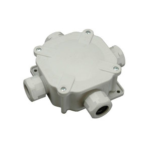 Puszka hermetyczna IP67 /4 dławnice/ 122 x 122