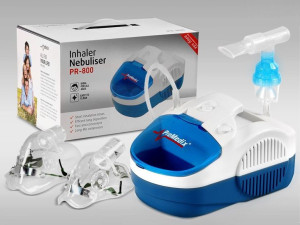 PR-800 Inhalator ProMedix / zestaw - nebulizator, maski, filterki
