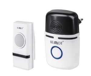URZ3263 Dzwonek bezprzewodowy do drzwi z wtyczka na 230V 48 melodii