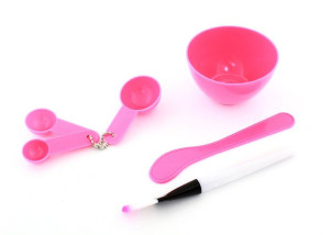 Zestaw do maseczek pink