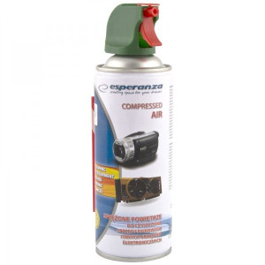 Sprężone powietrze 400ml spray -  pistolet Esperanza