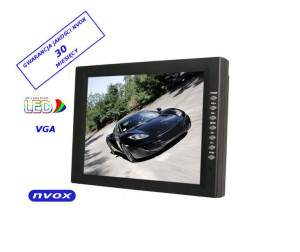 Monitor LED 12cali cali AV VGA 12V 230V... (NVOX MPC 121 VGA LED)
