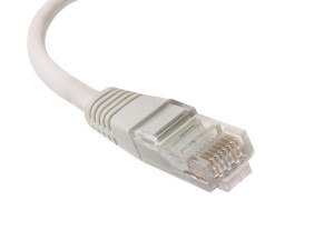 MCTV-648 Przewód, kabel patchcord UTP 5e wtyk-wtyk 15 m szary