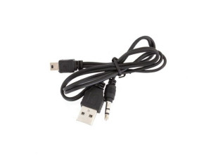 Przejściówka MINI USB-USB/JACK3.5
