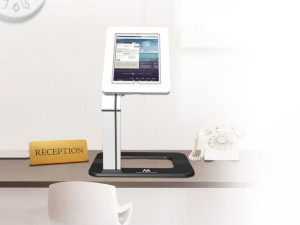 Stojak, uchwyt reklamowy do tabletu 9.7"-10.1", biurkowy