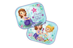 S9306 Zasłonki boczne 2 sztuki 44x35cm Sofia The First