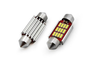 Led canbus 12smd 4014 festoon 39mm white 12v/24v