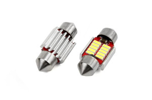 01288 Led Canbus 10smd 4014 Festoon 31mm White 12V/24V 2 sztuki