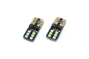 01638 Led Canbus 12SMD UltraBright 2016 T10e (W5W) White 12V/24V 2 sztuki