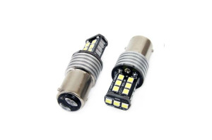 01641 Led Vertex Canbus 15SMD 2835 7,5W 1157 (P21/5W) White 12V/24V 2 sztuk
