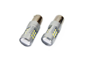 Led Canbus 24SMD 3030 1156 (P21W) White 12V/24V 2 sztuki