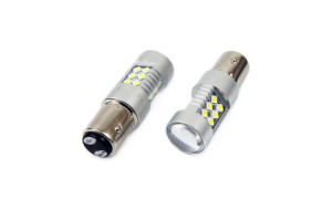 01438 Led Vertex Canbus 24SMD 3030 1157 (P21/5W) White 12V/24V 2 sztuki
