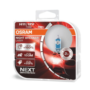 O-64211NBS-HCB Żarówki halogenowe Osram H11 12V 55W PGJ19-2 Night Breaker S