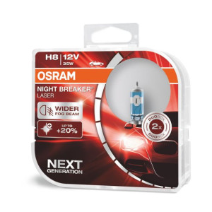 O-64212NL-HCB Żarówki Osram H8 12V 35W PGJ19-1 Night Breaker Laser +150% /