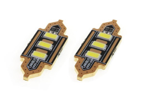 01450 Żarówki Led Standard Festoon C5W 3xSMD 5730 12V 39mm 2 sztuki