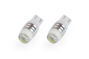 01442 Żarówki Led Standard White T10  5730 2SMD Lens 2 sztuki