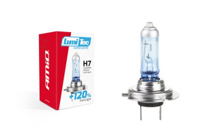 Żarówka halogenowa H7 12V 55W LumiTec SuperWhite +120%