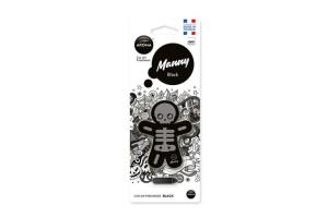 Odświeżacz powietrza aroma car manny - black