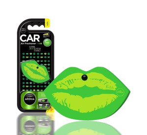 Odświeżacz powietrza car lips fancy green