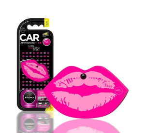 Odświeżacz powietrza car lips pink blossom