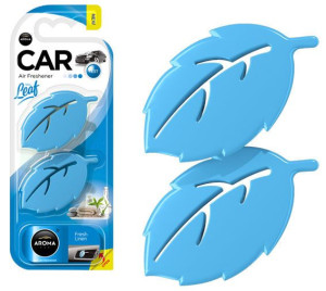 Odświeżacz powietrza aroma car leaf 3d - fresh linen