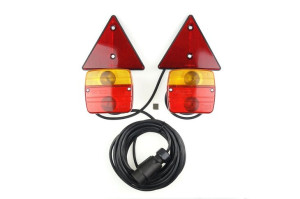 Lampy tylne do przyczepy montowane na magnes