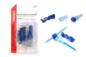 Szybkozłączki elektryczne typ-t 0,75-2,5mm2 15a 5szt blister