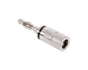 Wtyk bananowy metal/CK2427