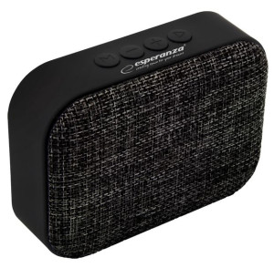 EP129K Esperanza głośnik bluetooth fm samba czarny