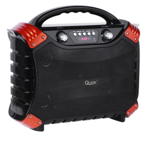 Przenośny aktywny zestaw głośnikowy Quer z funkcją MP3, Bluetooth, radio FM