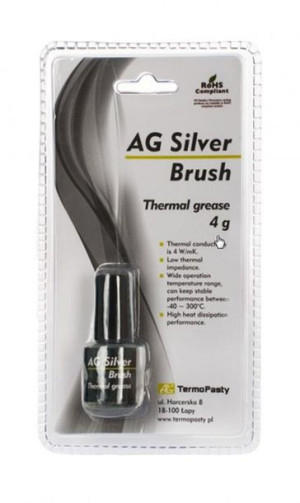 Pasta termoprzewodząca Silver Brush 4g AG AGT-124