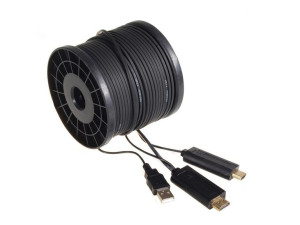 MCTV-683 Przewód Hdmi - Hdmi Optical 305m, 16Gbps Maclean FullHD 3D