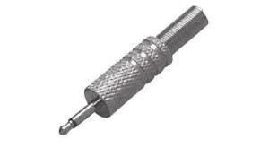 Wtyk Jack 2.5 mono metal
