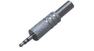 WTY0005 Wtyk Jack 2.5 stereo metal (100 sztuk)