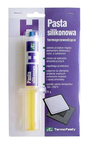 Pasta silikonowa H 25g strzykawka AG AGT-056