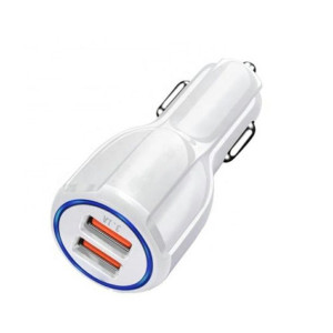 PLS34G Ładowarka samochód 2 x usb fast