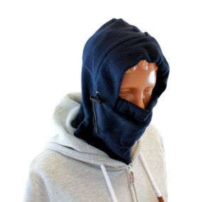BQ42A Kominiarka maska polarowa 3w1 blue