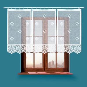 Panel biały żakardowy konfekcjonowany SOFIA 120x60cm SOFIA0/000/001/120060/