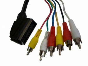 Kabel EURO - 6 x RCA 1,2m