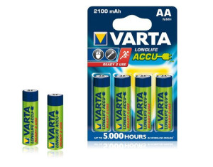 BAT0253 Akumulator Varta AA 2100mAh (4 sztuki/blister)