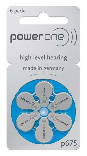 Bateria Do Ap. Słuchowych Power One Varta Pr44/675 6szt./bl
