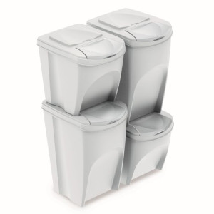 Zestaw koszy do segregacji Sortibox2x25L+2x35L białe