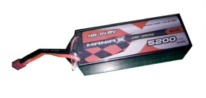 5200mAh 14.8V 60C HardCase ManiaX