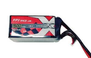 1500mAh 14.8V 130C Racing ManiaX