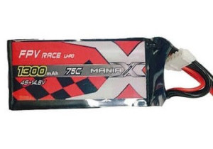 1300mAh 14.8V 75C Racing ManiaX