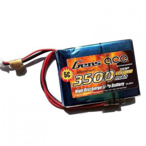 3500mAh 7.4V 5C RX Gens Ace - nadajnikowo-odbiornikowy